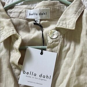 Bella Dahl Cream Utility Romper